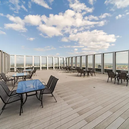 Ans Hanza Tower No 533 - Swimming Pool, Sauna, Jacuzzi, Viewing Terrace Stettino